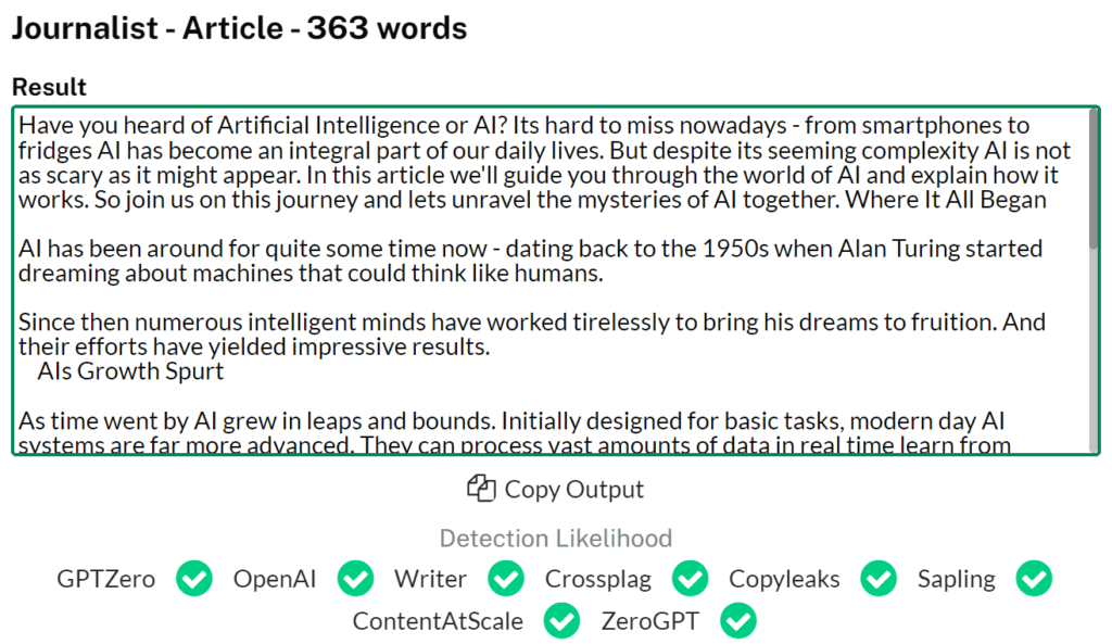 Best Tools to Make AI Content Undetectable (4 out of 8 chosen)