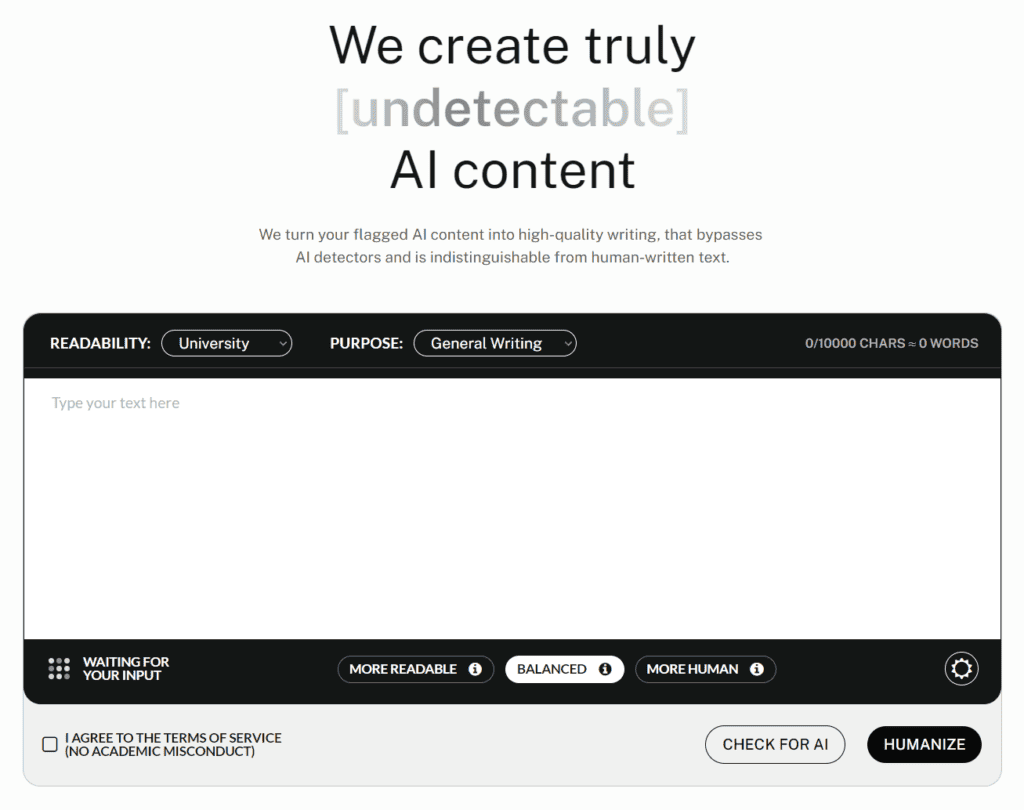 Best Tools to Make AI Content Undetectable (4 out of 8 chosen)